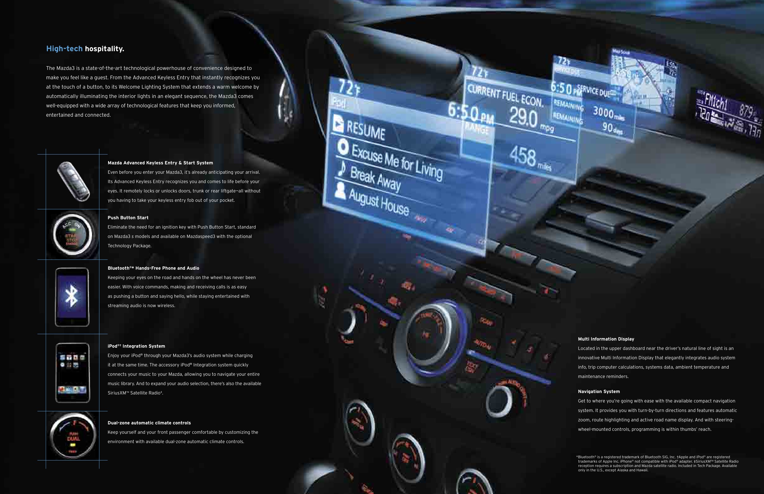 2012 Mazda 3 Brochure Page 4